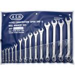 ชุดประแจแหวนข้างปากตาย ASAHI ขนาดเป็นมิล (JAPAN)