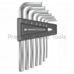 หกเหลี่ยมชุด PB Swiss Tools หัวตัด สั้น รุ่น PB 213 ZH (7 ตัว/ชุด) เบอร์ 3/32 - 5/16 นิ้ว