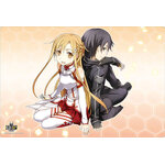 Bushiroad Rubber Mat Vol.494 Dengeki Bunko Sword Art Online Kirito & Asuna