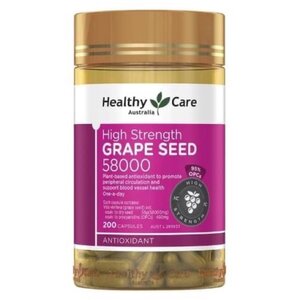 Healthy Care Grape Seed 58000 (200 Capsules)