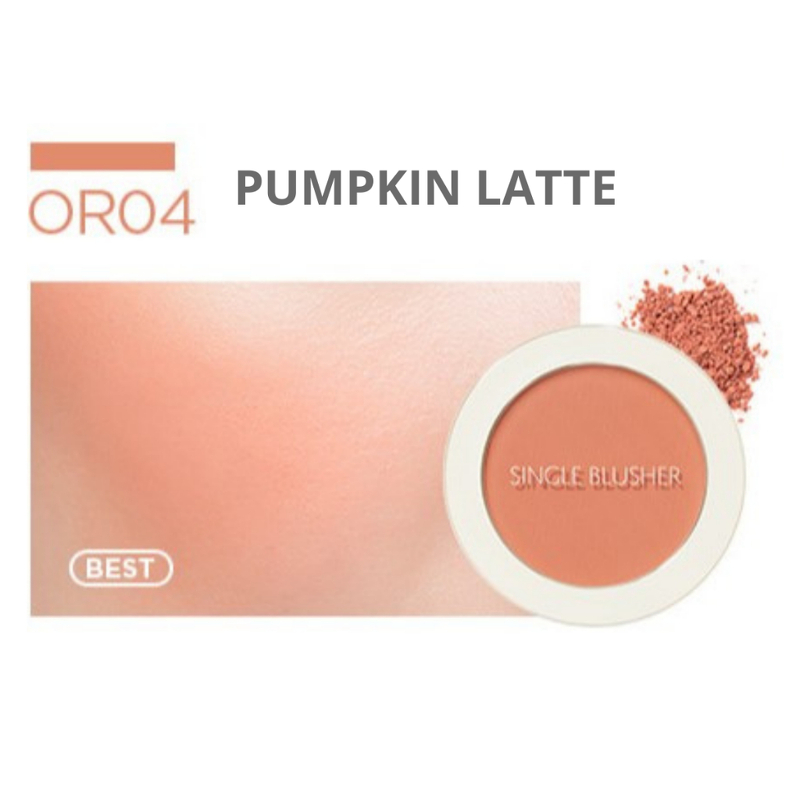 The Saem Saemmul Single Blusher 5 g. #OR04 Pumpkin Latte