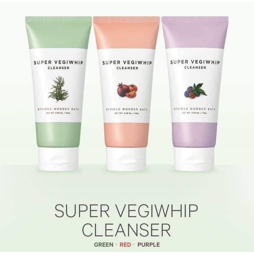 Wonder Bath Super Vegiwhip Cleanser 130 g. #Purple