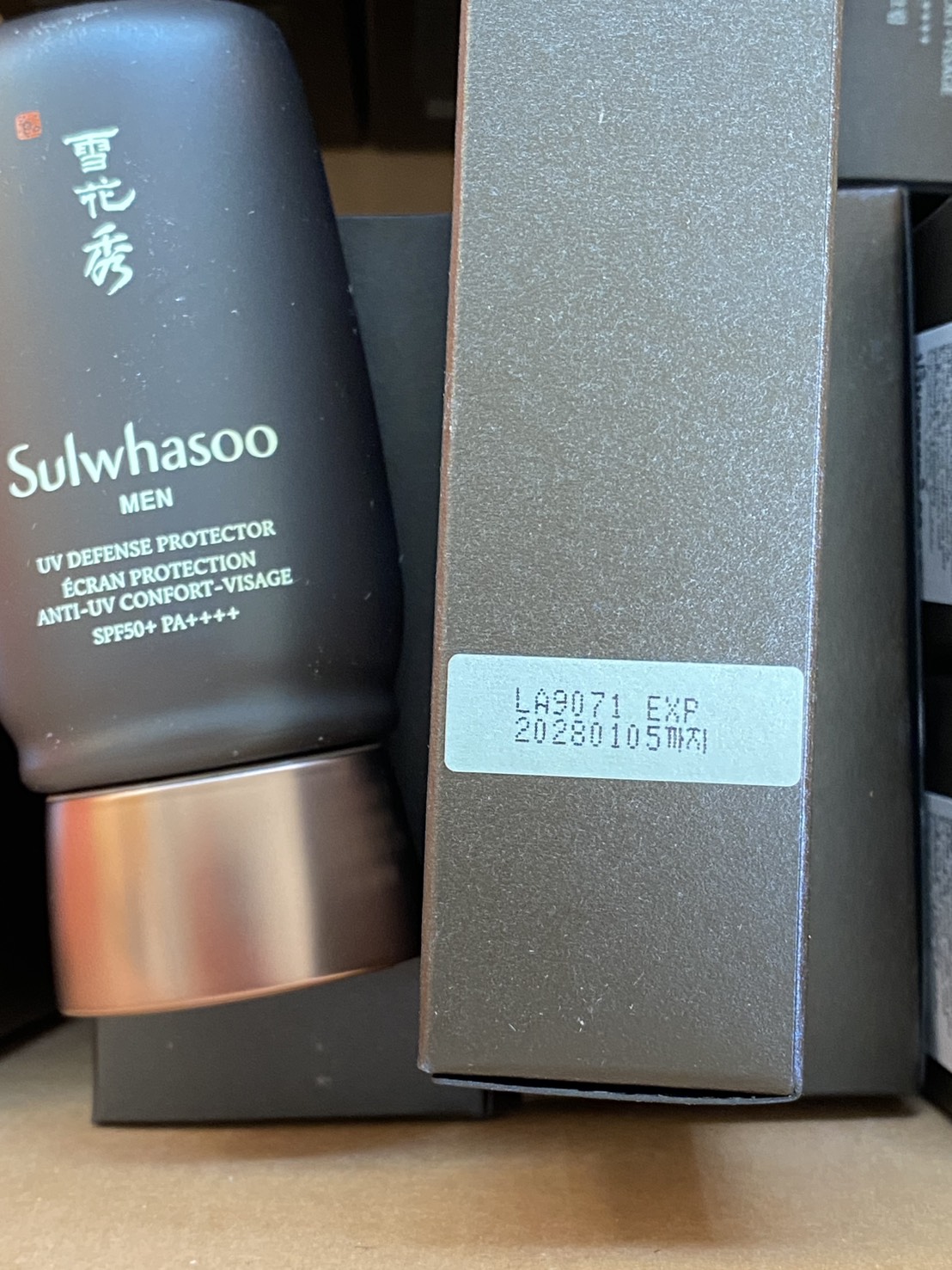 Sulwhasoo Men Suncreen UV Defense Protector 50 ml.