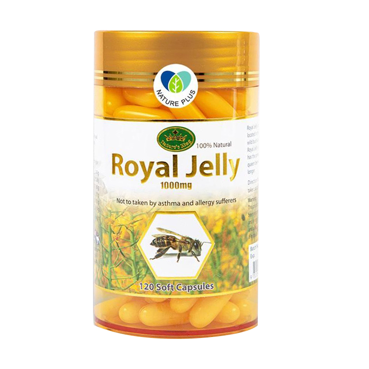 Nature’s King Royal Jelly 1000 mg. (120 เม็ด)
