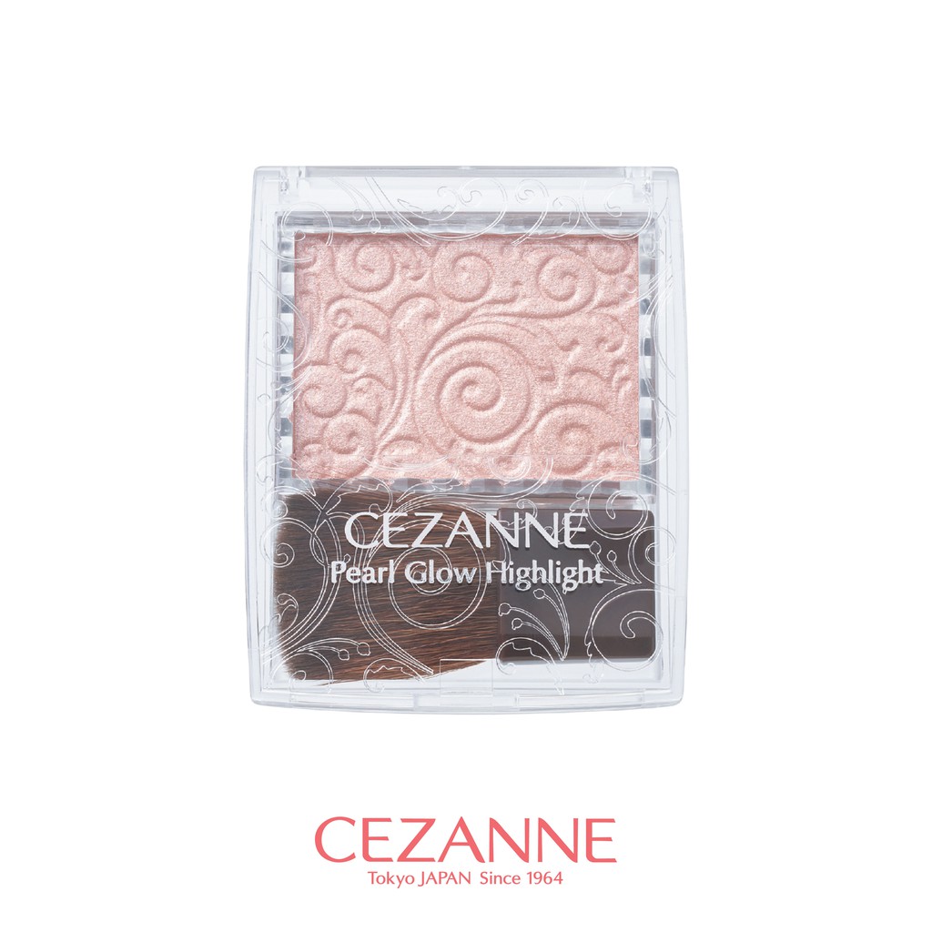 Cezanne Pearl Glow Highlight 2.4 g. #04 Shell Pink