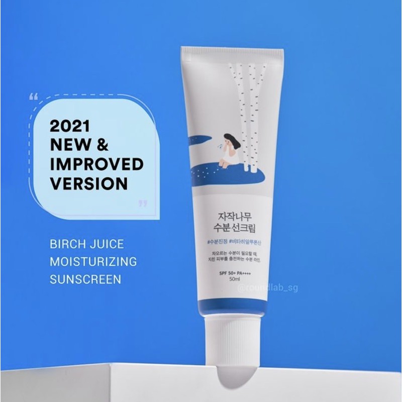 Round Lab Birch Juice Moisturizing Sunscreen SPF50+ PA++++ 50 ml.