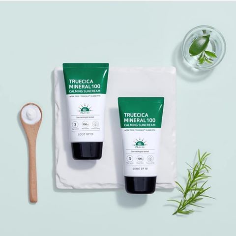 SOME BY MI Truecica Mineral 100 Claming Sunscreen 50 ml.