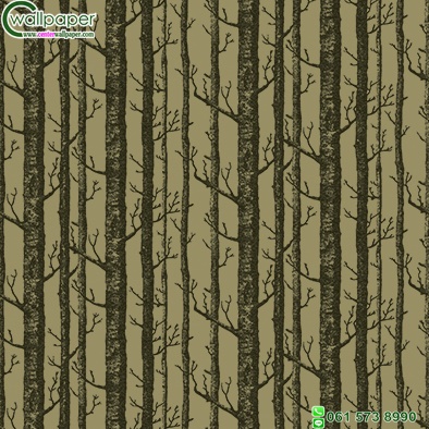 วอลเปเปอร์ติดผนังลายต้นไม้