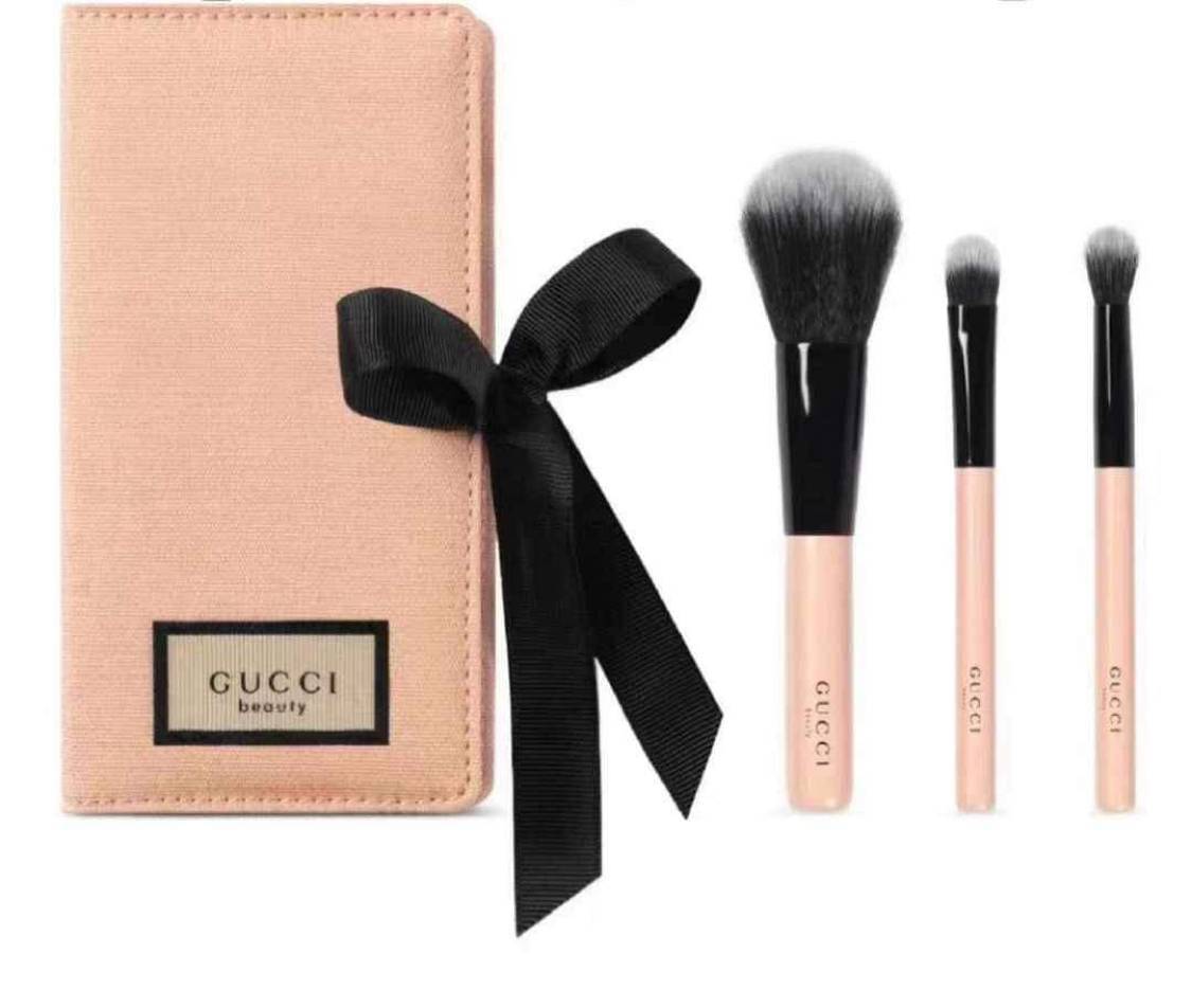 Gucci Beauty Travel Brush Set 3 Brushes