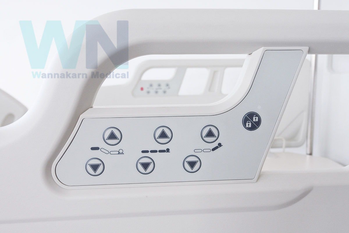 Multifunction Electric ICU Bed DA-2 เตียงผู้ป่วยปรับไฟฟ้า ไอ.ซี.ยู. 5 ฟังก์ชั่น