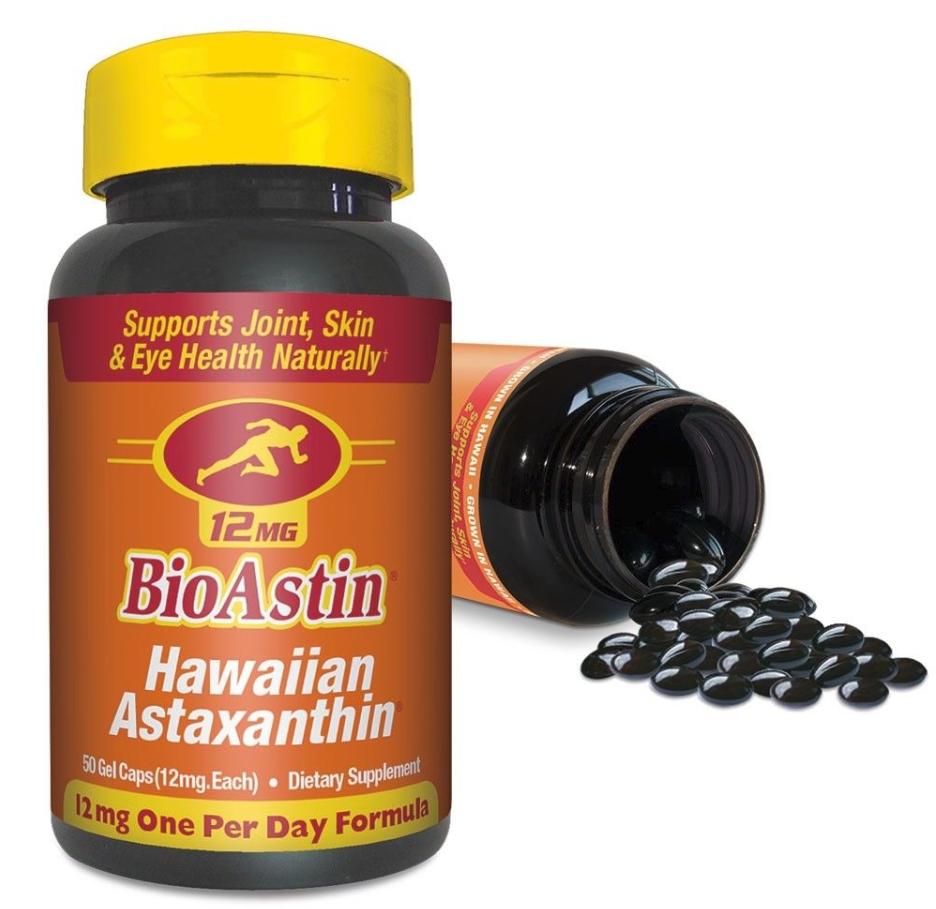 Nutrex Bioastin Hawaiian Astaxanthin 12 mg. 50 Softgel สาหร่ายแดงจากอเมริกา