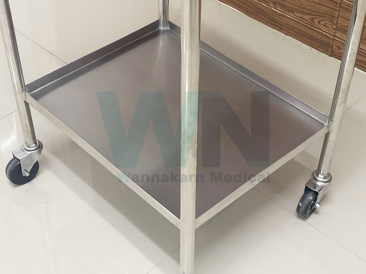 รถเข็น 2 ชั้น Stainless