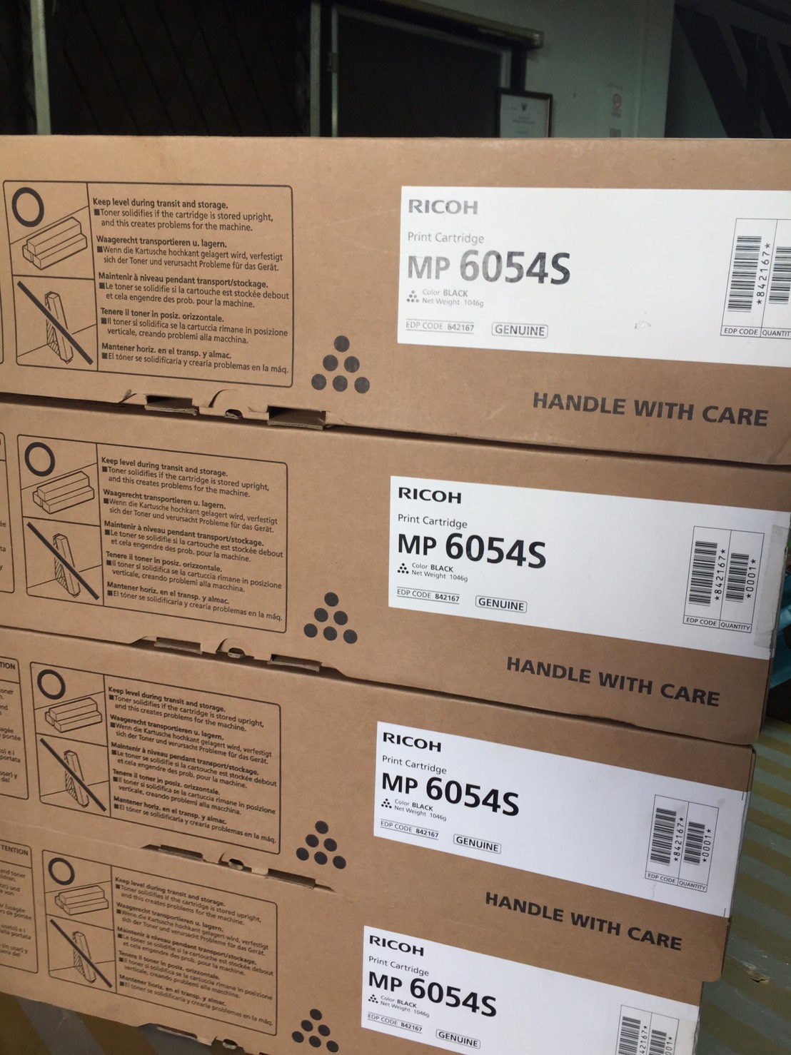 RICOH Toner Cartridge MP 6054S หมึกสีดำของแท้ BLACK ORIGINAL Flash Sales