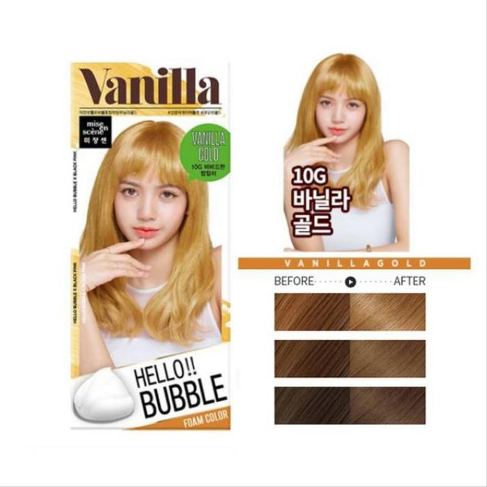 Mise en Scene Hello Bubble x Blackpink (10G Vanilla Gold)