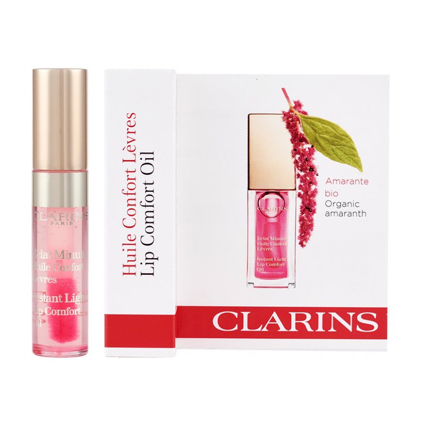 Clarins Huile Confort Levres Lip Comfort Oil 2.8 ml. #04 Candy