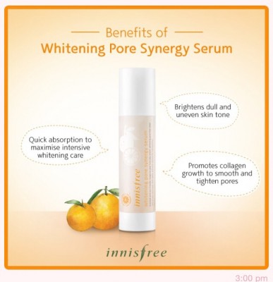 Innisfree Whitening Pore Synergy Serum 50 ml.