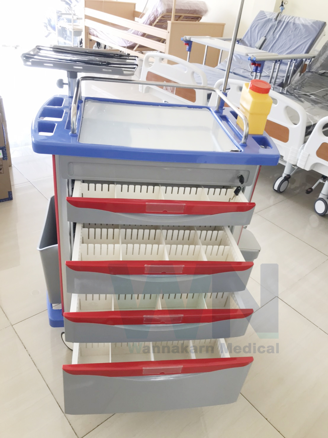 WN รถเข็นช่วยชีวิตฉุกเฉิน Emergency Trolley