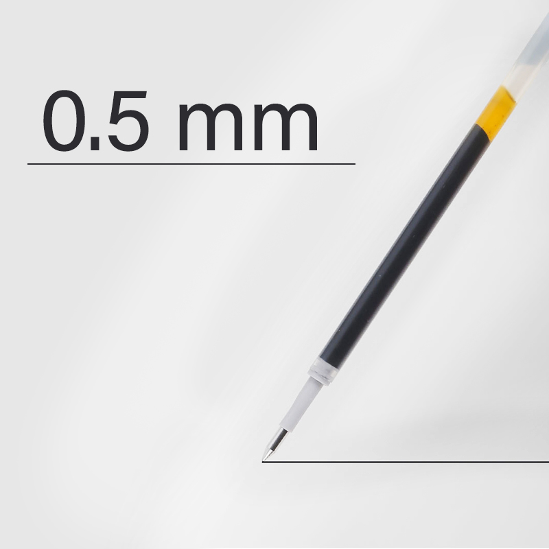 ⭐ไส้ปากกากด⭐ไส้เจล⚫🔴🔵ไส้ 0.5📌เลือกสี ด้ามละ 1 บาท✔️พร้อมส่ง Ohwowshop เครื่องเขียน ไส้ปากกา ปากกา เครื่องเขียน