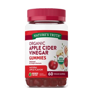Nature's Truth Organic Apple Cider Vinegar 500 mg. 60 Gummies