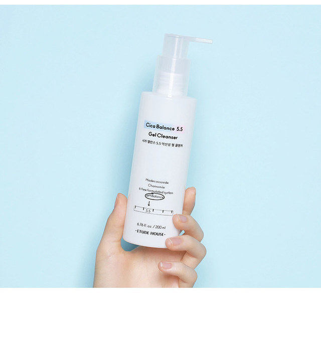 Etude House Cica Balance 5.5 Gel Cleanser 200 ml.