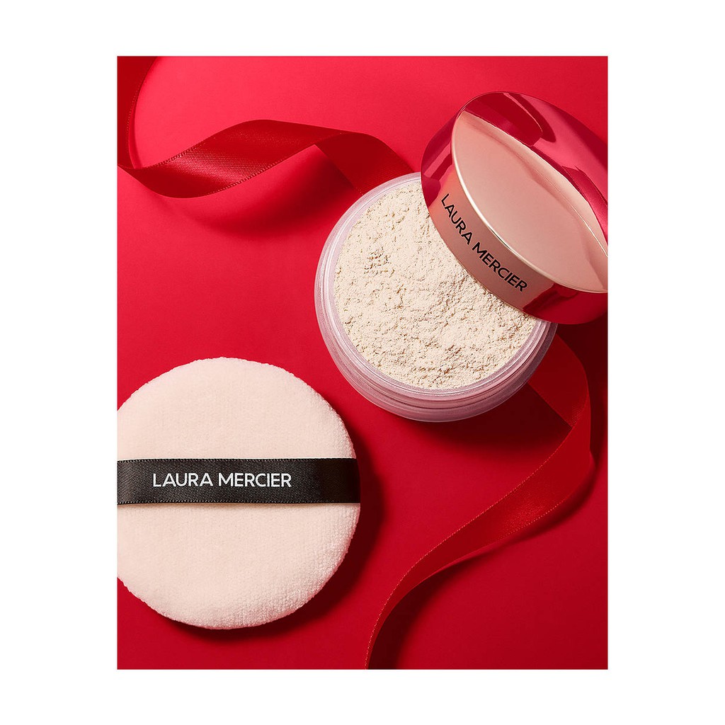 Laura Mercier Set For Perfection Translucent Loose Setting Powder & Puff Set