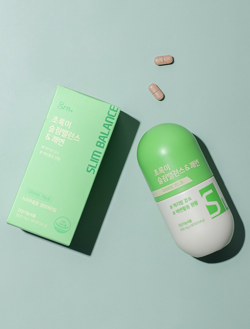 GRN+ Season 5 Greeny Slim Balance 60 เม็ด #Green