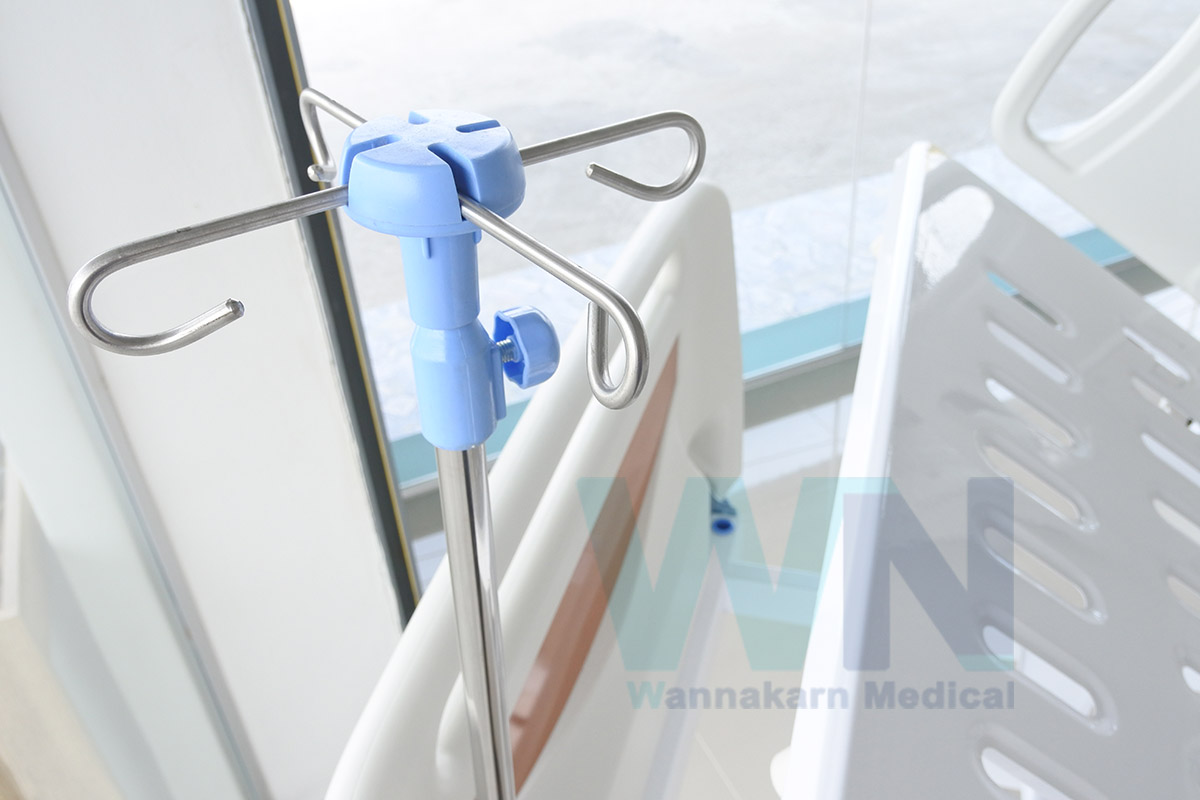 Medical Bed MK-D-01 เตียงไฟฟ้า-แมนนวล 3 ฟังก์ชั่น ราวปีกนก