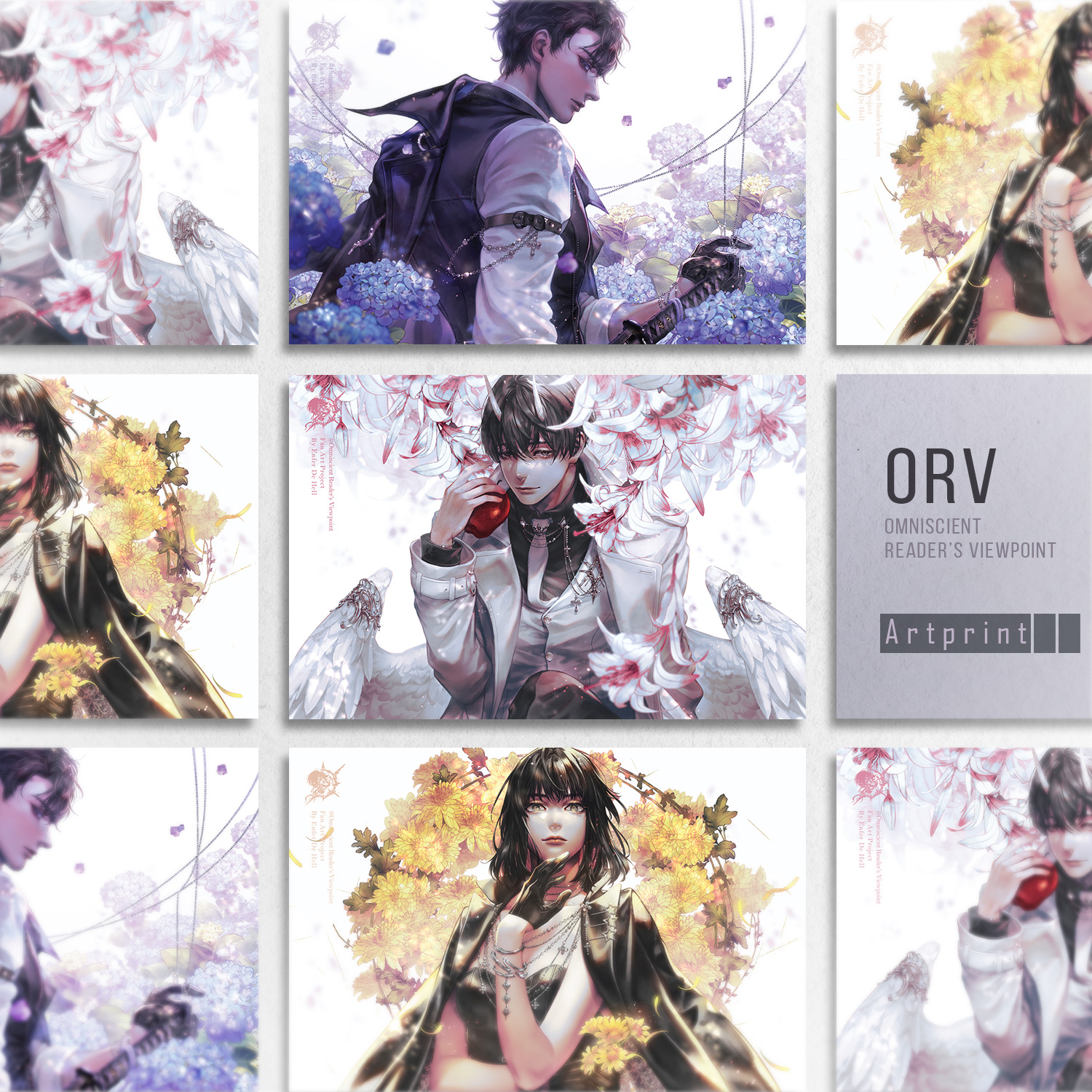 [Pre-Order] ORV | Artprint บนกระดาษชานอ้อย | 6x4" A5 A4