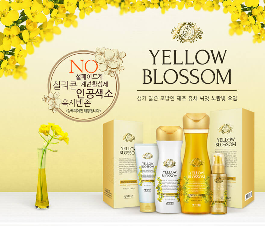 Daeng Gi Meo Ri Yellow Blossom Anti-Hair Loss Treatment 300 ml