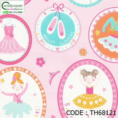 วอลเปเปอร์ติดผนังห้องเด็ก No.TH68121