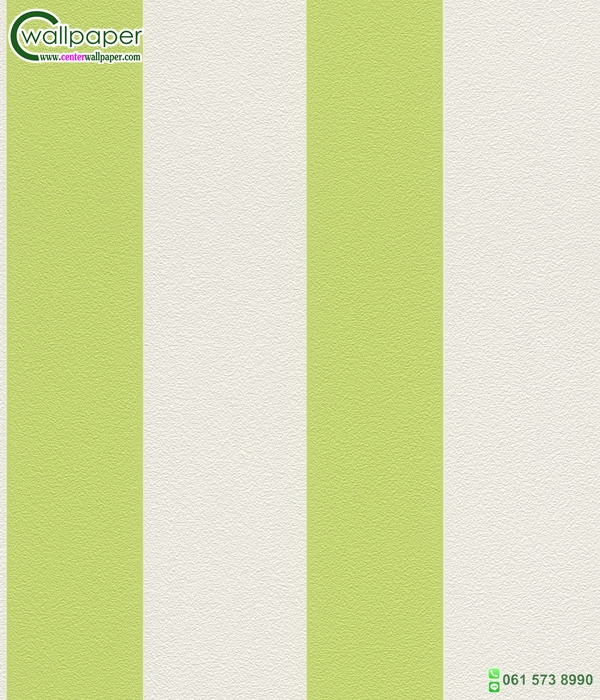 วอลเปเปอร์ติดผนังลายทาง สีเขชียว ขาว