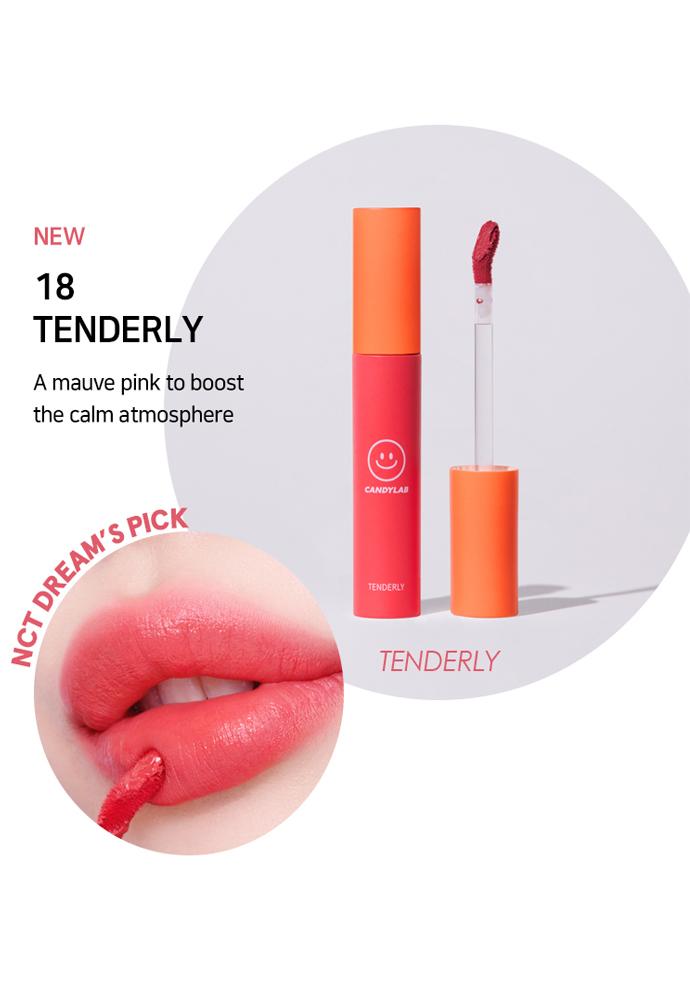 CandyLab x NCT Dream Creampop the velvet Lip Color #18 Tenderly