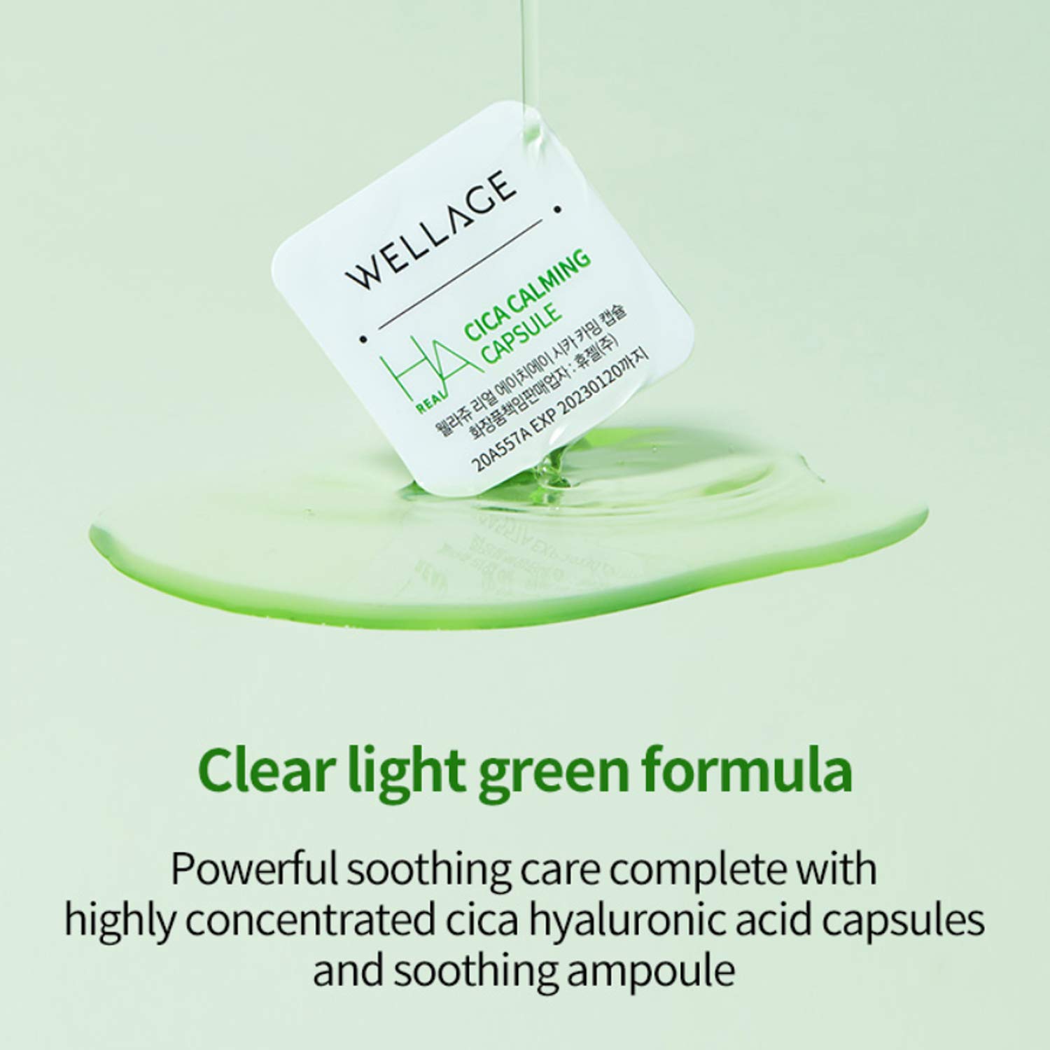 Wellage Real Cica Calming One Day Kit