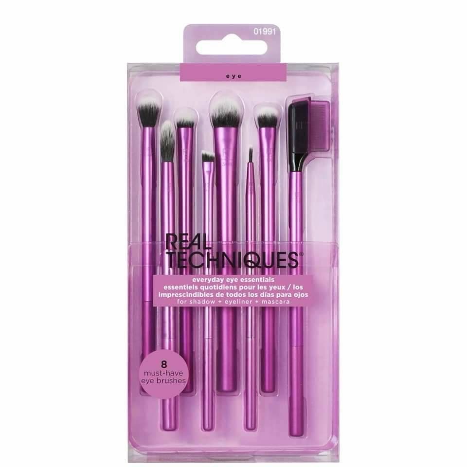 Real Techniques Everyday Eye Essentials 8 Items