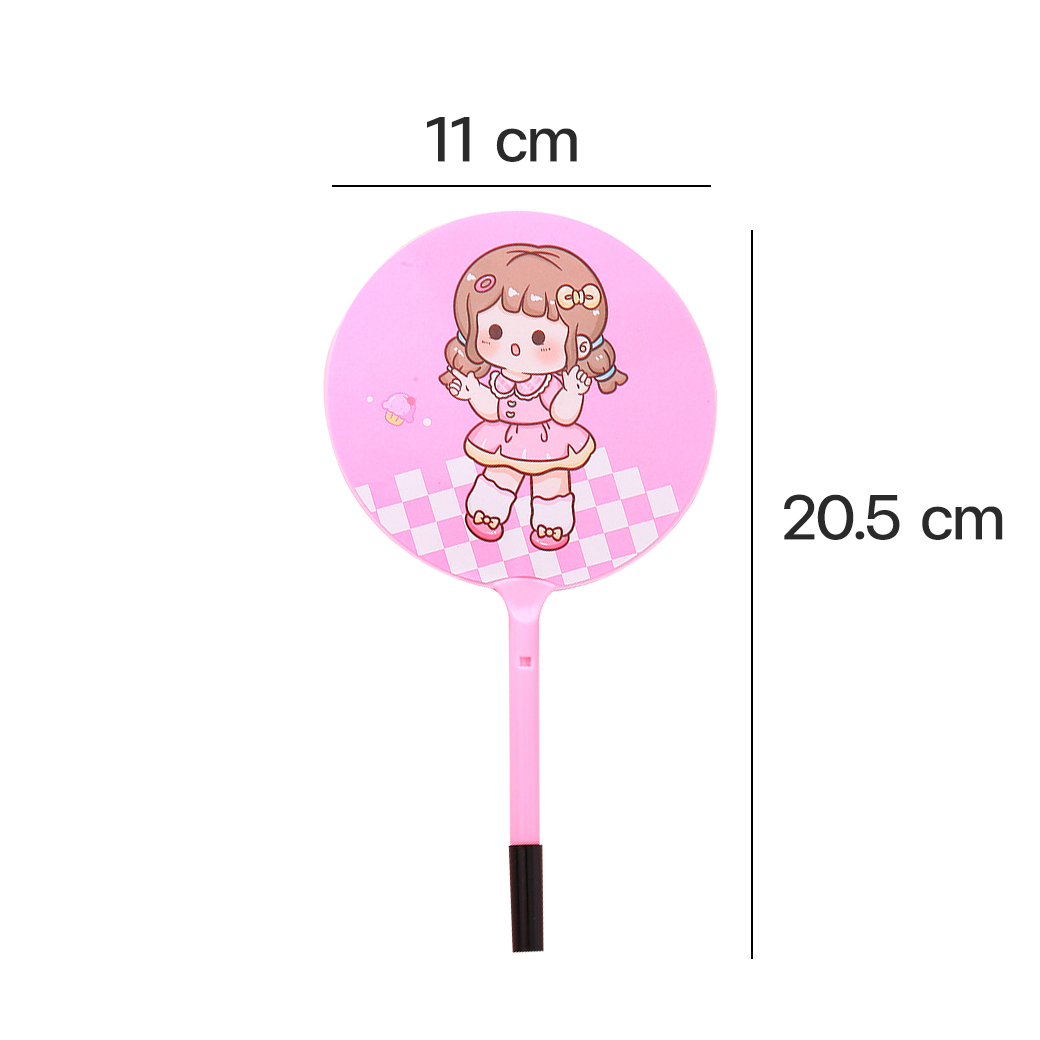 🌈ปากกาพัดลูกลื่น🌈สาวน้อยยิ้มแย้ม ไส้สีน้ำเงิน 0.5✅พร้อมส่งในไทย ปากกา เครื่องเขียน ลูกลื่น