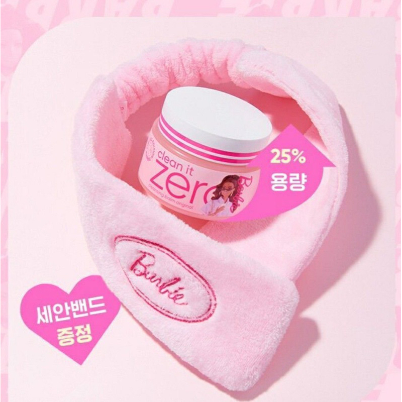 Banila Co Clean it Zero 125 ml. + ที่คาดผม (Barbie Collection Limited Edition)