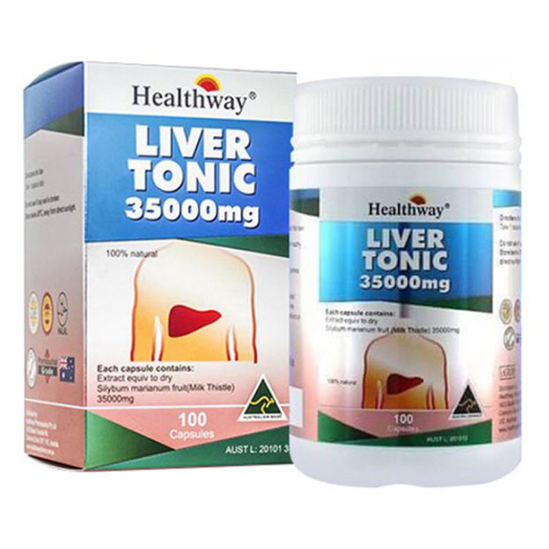 Healthway Liver Tonic 35000 mg. (100Capsules)