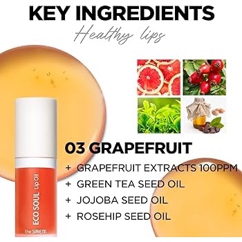 The Saem Eco Soul Lip Oil 6 ml. #03 Grapefruit