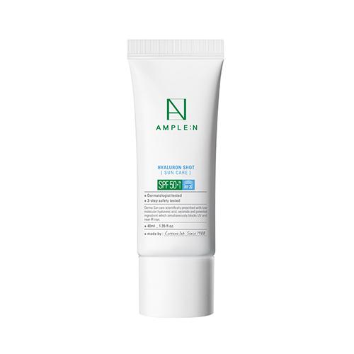 AMPLEN : N Hyaluron-Shot Sun Care SPF50 PA++++ 40 ml.