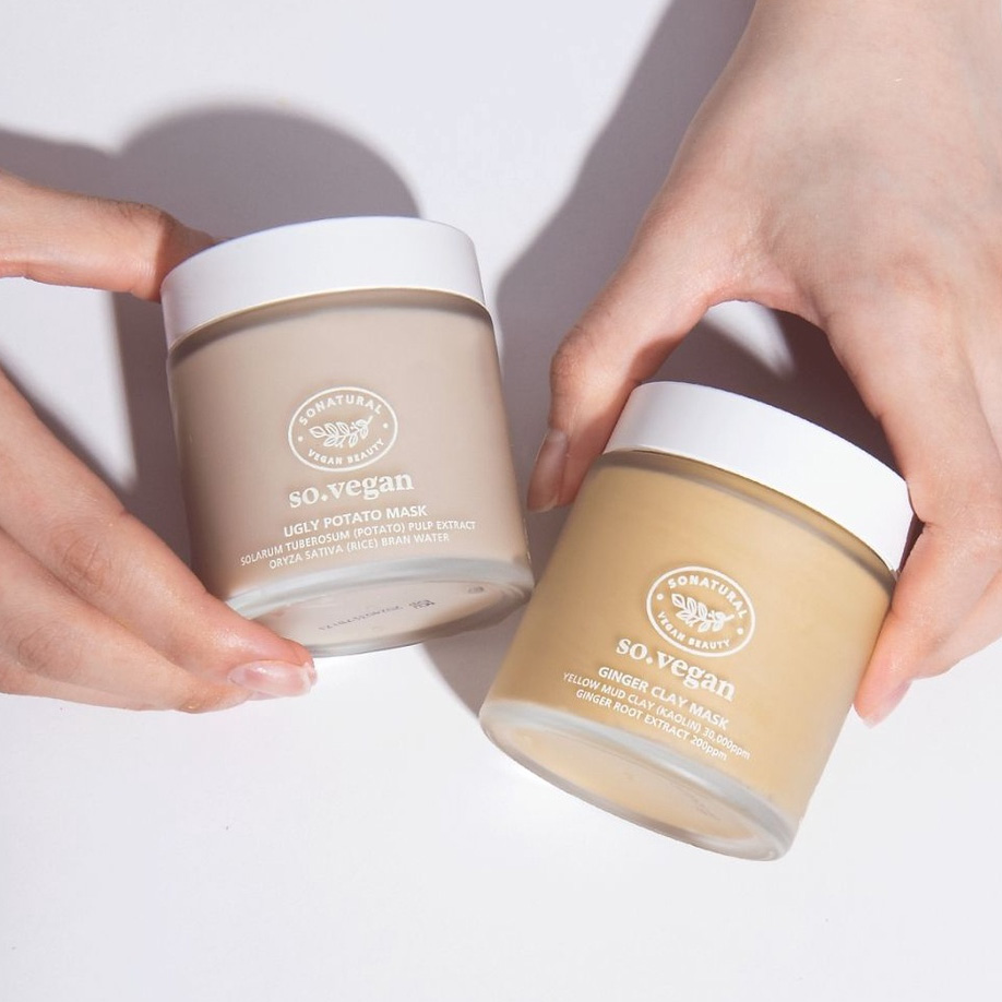 SO Natural So Vegan Ginger Clay Mask 110 ml