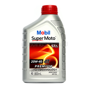 MOBIL Super Moto 4T 20W-40 ขนาด 0.8 ลิตร