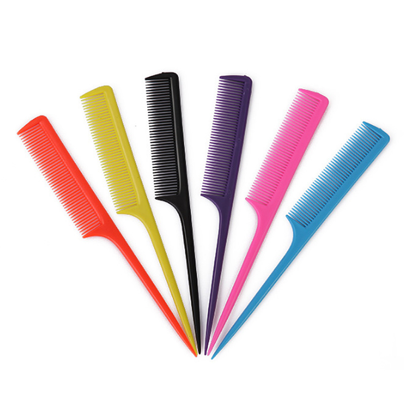 ⭐หวีหางแหลม⭐อเนกประสงค์ หวีจัดแต่งทรงผม📌สินค้าเลือกสี ราคา 1 บาท พร้อมส่ง Ohwowshop หวีหาง หวีปลายแหลม แบ่งผม จัดแต่งทรงผม