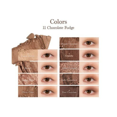 Dasique Shadow Palette 7 g. #11 Chocolate Fudge