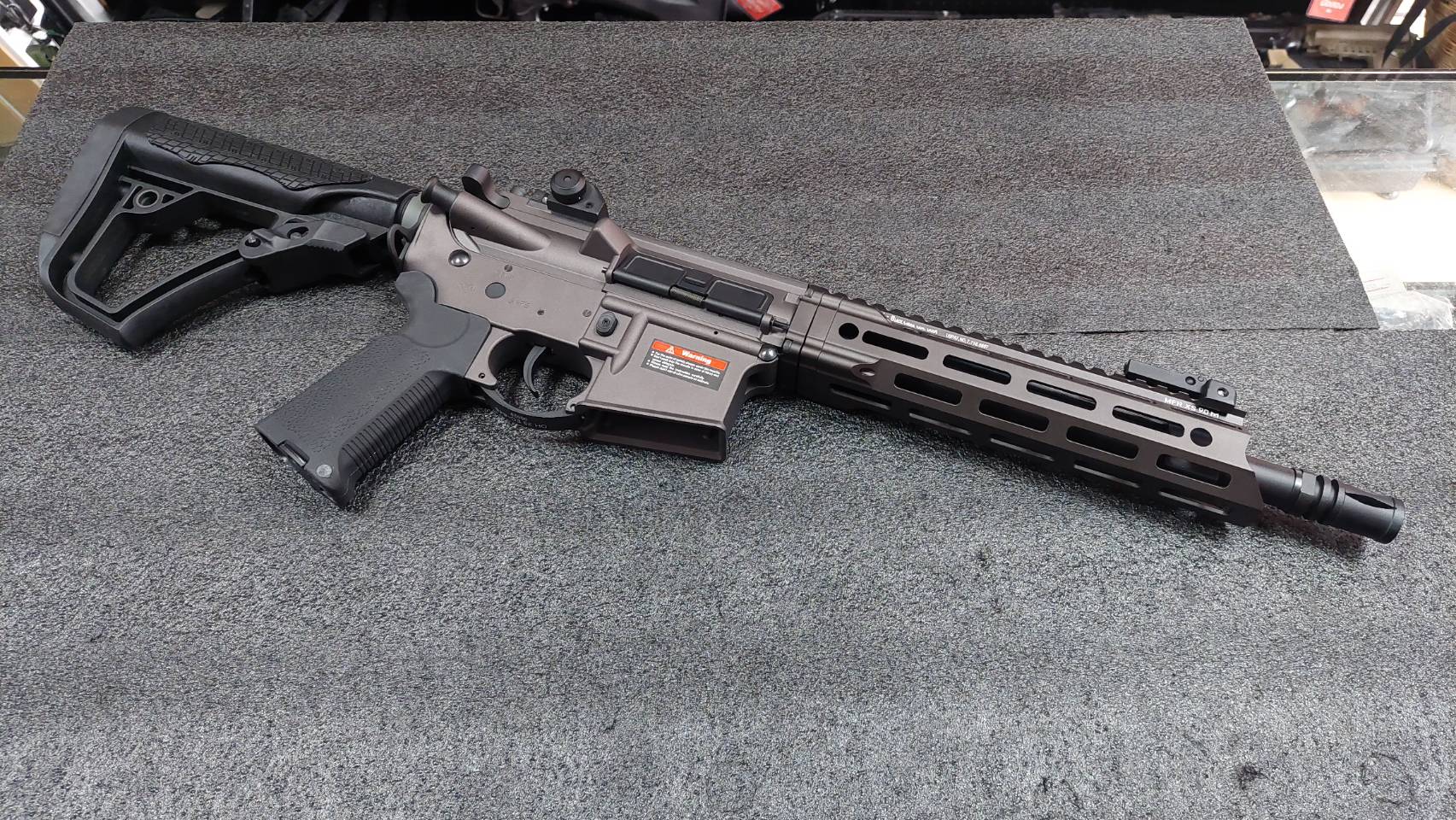 E&C 645 S2 : DDM4 V7S SBR สีน้ำตาล บอดี้โลหะ JR.Custom Gen 2 (QD 1.0)