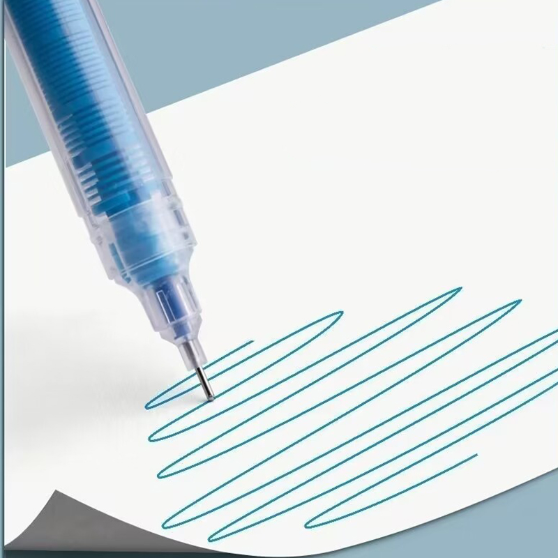 🌈ปากกาเจลด้ามใส🌈12สี Ohhappy ขนาด 0.5mm ไส้ปากกา 0.5📌สินค้าเลือกสี ราคา 3 บาท✔️พร้อมส่งในไทย ปากกาเจล หลากสี เครื่องเขียน