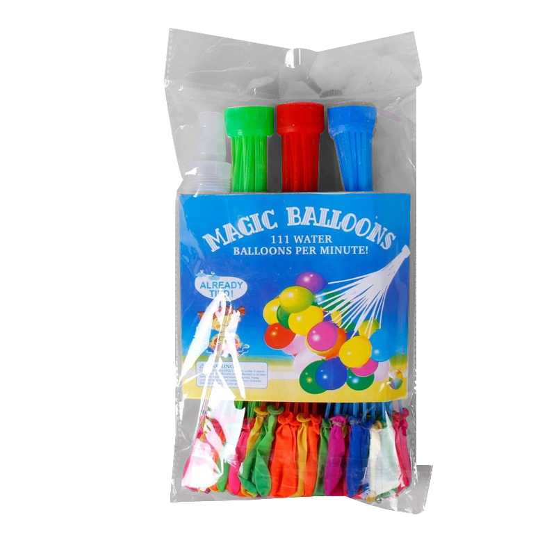 💦💦ของเล่นลูกโป่งน้ำ🌈Water Balloons ชุดแพ็ค 111ลูก✅พร้อมส่งในไทย ลูกโป่ง ของเล่นเด็ก สงกรานต์ เกมส์ปาร์ตี้