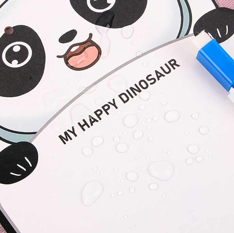 🌈🦁กระดานไวท์บอร์ดพร้อมปากกา🐼🌈กระดานวาดรูป รูปทรงการ์ตูน📌พร้อมส่งในไทย กระดานลบออกได้ เครื่องเขียนเด็ก พกพา แขวนได้