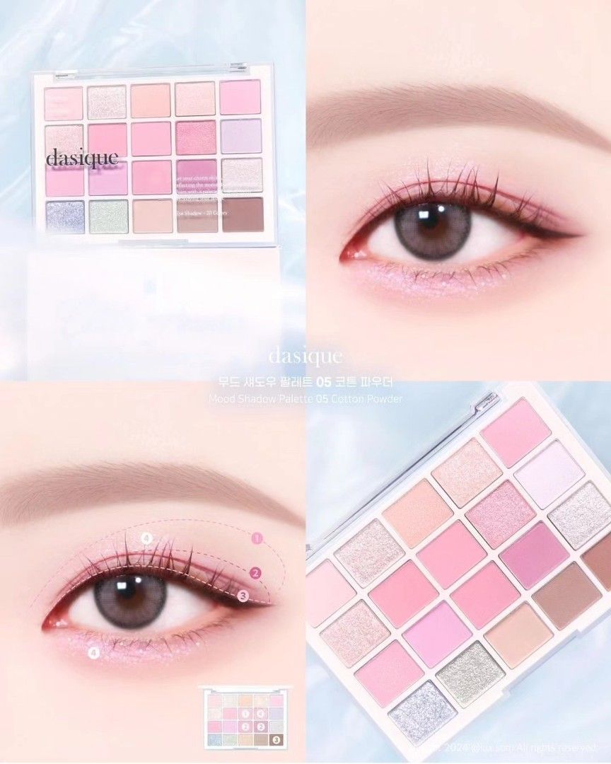 Dasique Mood Shadow Palette 10.5 g. #05 Cotton Powder