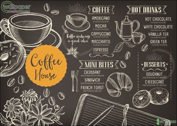 ภาพวิวสำเร็จรูป ภาพถ้วยกาแฟ