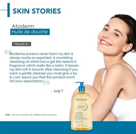Bioderma Atoderm Huile De Douche 1000 ml.